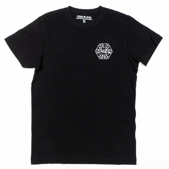 T-SHIRT POGO LSC OFFICIAL CHEST LOGO BLACK