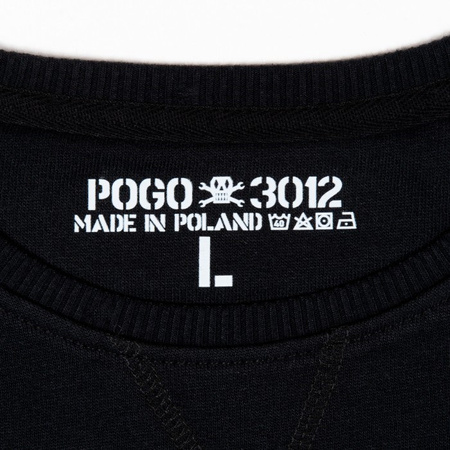 BLUZA POGO CREW FENCE BLACK