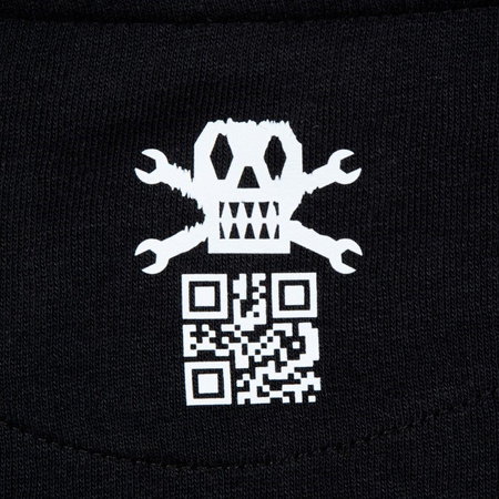 BLUZA POGO CREW FENCE BLACK