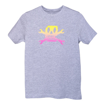 T-SHIRT POGO GLITCH GREY MELANGE KIDS