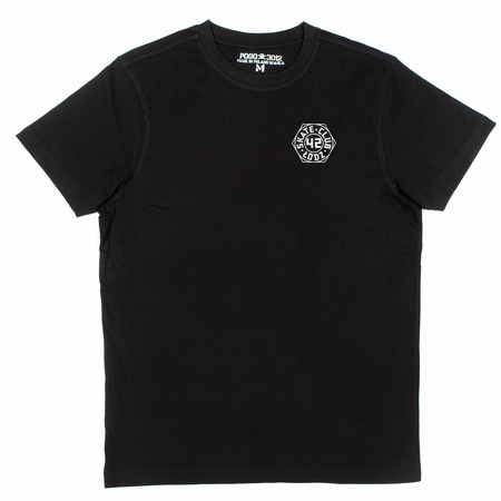 T-SHIRT POGO LSC OFFICIAL CHEST LOGO BLACK